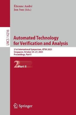 Automated Technology for Verification and Analysis(English, Paperback, unknown)