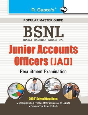 Bsnl Jao Junior Accounts Officers Guide 2025 Edition(English, Paperback, Board RPH Editorial)