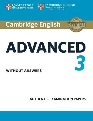 Cambridge English Advanced 3 Student's Book without Answers(English, Paperback, unknown)