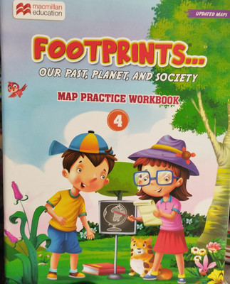 Footprints map pratice workbook class 4(Paperback, Xyz)