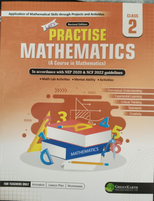 Revised Edition Let's Practise Mathematics Class 2(Paperback, Rachna Mehta, Dr. Rajesh Kumar Thakur)