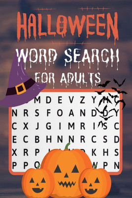 Halloween Word Search for Adults  - Halloween Activity Book for Adults, Large Print – 80 Puzzles Word Search(English, Paperback, Marissa Maxwell)