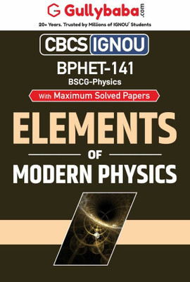 Elements of Modern Physics (Bphet-141)(English, Paperback, unknown)