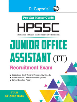 HPSSC-Junior Office Assistant (IT) Recruitment Exam Guide(English, Paperback, RPH Editorial Board)
