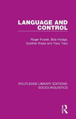 Language and Control(English, Paperback, Fowler Roger)