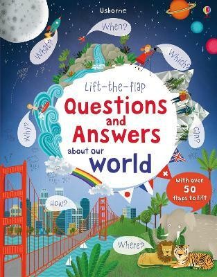 Lift-the-flap Questions and Answers about Our World(English, Board book, Daynes Katie)