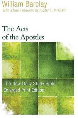 The Acts of the Apostles (Enlarged Print)(English, Paperback, Barclay William)