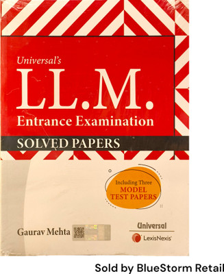 Universal's LL.M. Entrance Examination (Solved Papers) | LexisNexis(Paperback, Gaurav Mehta)