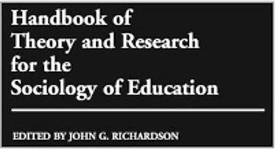 Handbook of Theory and Research for the Sociology of Education(English, Hardcover, Richardson John Professor)
