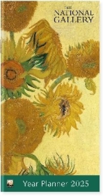 National Gallery: Van Gogh, Sunflowers 2025 Year Planner - Month to View(English, Diary, unknown)