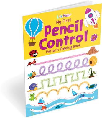 My First Pencil Control Pattern Tracing Book | Educational Activity Book for Ages 2-4 | Motor Skills Development(Paperback, Little Masters)