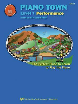 Piano Town Performance Level 1(English, Sheet music, Hidy Diane)