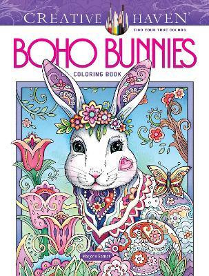 Creative Haven Boho Bunnies Coloring Book(English, Paperback, Sarnat Marjorie)