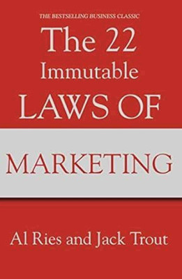 The 22 Immutable Laws Of Marketing with 2024 Disc(Paperback, Ries Al)