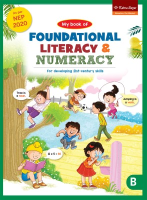 Ratna Sagar-My Book Of Foundational Literacy And Numeracy For Class UKG(Textbook Binding, Our Experts)