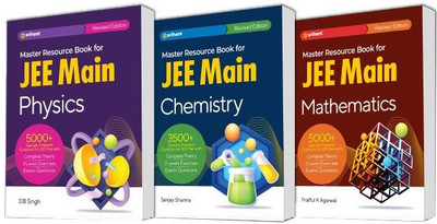 Master Resource Book in Physics, Chemistry, Mathematics for JEE Main 2023 Mathematics (Set of 3 Books)(Paperback, DB Singh, Sanjay Sharma, Prafull K Agarwal)
