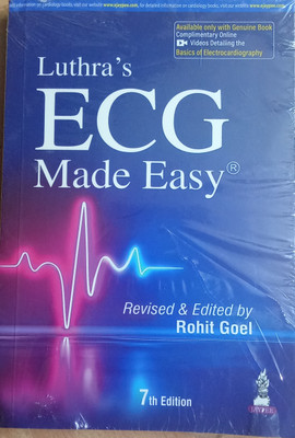 ECG made easy(Paperback, Luthra, Rohit goel)