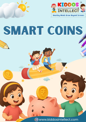 Kids Smart Coins Activity Workbook Indian Coins Recognition Counting Sorting and Currency Awareness Interactive Worksheets and Math Activities for Children Ages 5 to 12(Paperback, Kiddos Intellect)