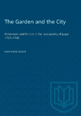 The Garden and the City(English, Electronic book text, Mack Maynard)