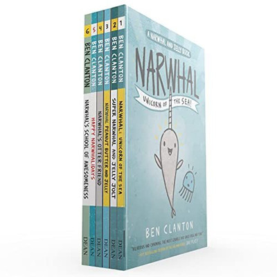 NARWHAL AND JELLY 6-BOOK SHRINKWRAP PACK(Paperback, Clanton Ben)