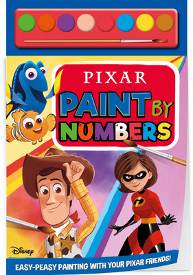 Pixar: Paint By Numbers(English, Paperback, Walt Disney)