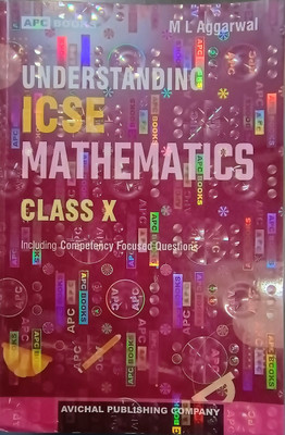 Understanding ICSE Mathematics For Class 10 Examination for year 2026(AVICHAL PUBLISHING COMPANY, R.S. Aggarwal)