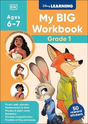 Disney Learning Big Workbook Grade 1(English, Paperback, DK)