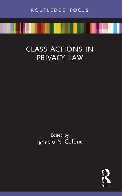 Class Actions in Privacy Law(English, Paperback, unknown)