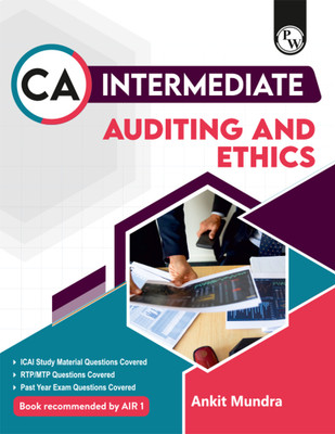 PW CA Intermediate Group 2 Auditing & Ethics - Ankit Mundra 4th Edition(Paperback, Physics Wallah)