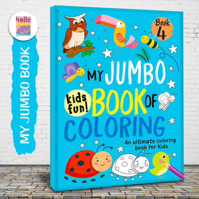 My Jumbo Book of Coloring 64pp - 4 (Edition01)(English, Hardcover, unknown)