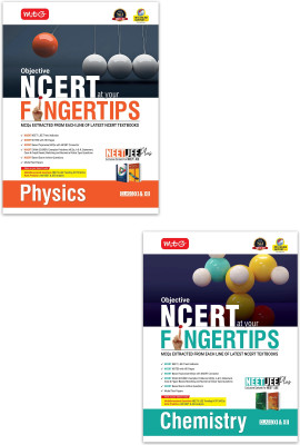 MTG Objective NCERT at your FINGERTIPS Physics & Chemistry For 2025-2026 Exam (Set of 2) - NCERT NEET/JEE Trend Indicator, HOTS MCQs, Rank Predictor & Notes with HD Pages | NEET & JEE Books (Based on NCERT Latest Pattern)(Paperback, MTG Editorial Board)