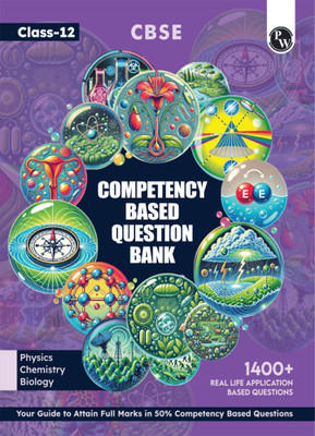 Pw Cbse Class 12 Competency Based Question Bank for Board Exams l Physics, Chemistry, Biology(English, Paperback, unknown)