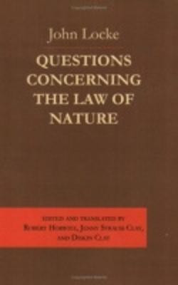 Questions Concerning the Law of Nature(English, Paperback, Locke John)