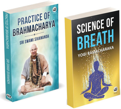 Practice Of Brahmacharya | Science Of Breath | Sri Swami Sivananda | Yogi Ramacharaka | English Paperback Books | The Original Edition In Book Brahmacharya Sadhana | Combo Pack Gift Set | Indian Hinduism Spirituality Yogasana Vijnana All Asanas Vigyan | Bhakti Sagar Ashtanga Asan Jnana | Sanatan Dha