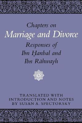 Chapters on Marriage and Divorce(English, Paperback, Spectorsky Susan A.)