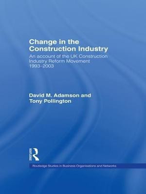 Change in the Construction Industry(English, Hardcover, Adamson David M.)