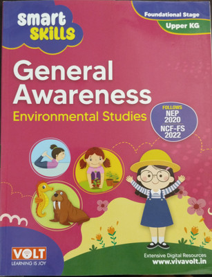Smart Skills General Awareness Environmental Studies Upper KG(Paperback, VivaVolt Learning)
