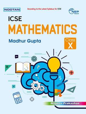 Noootan UP Board Mathematics Textbook for Class 10th Academic Year 2025-26(Paperback, Madhur Gupta)