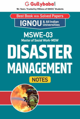 MSWE-03 Disaster Management(English, Paperback, Panel Gullybaba Com)