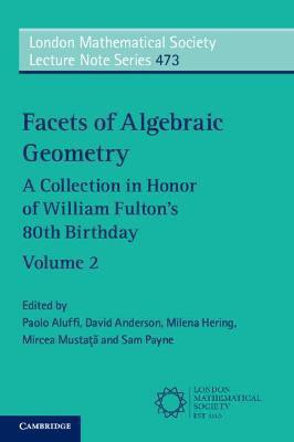 Facets of Algebraic Geometry: Volume 2(English, Paperback, unknown)