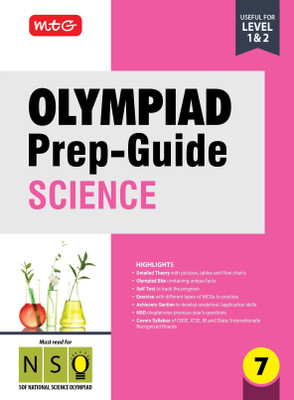 MTG Olympiad Prep-Guide Class 7 Science (NSO) - Detailed Theory, NSO Chapterwise Previous Years Questions with Self Test For SOF 2025-26 Exam(Paperback, MTG Editorial Board)