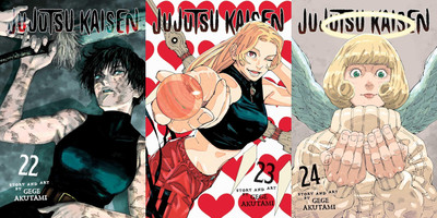 Jujutsu Kaisen, Vol.22, Vol.23 & Vol.24(Paperback, Gege Akutami)