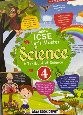 ICSE Lets Master Science Book 4(ABD, ABD)