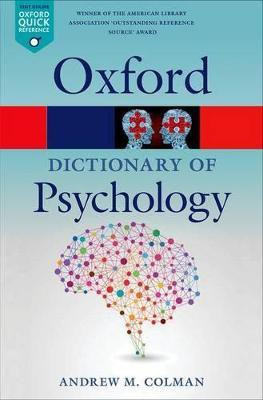 A Dictionary of Psychology(English, Paperback, Colman Andrew M.)