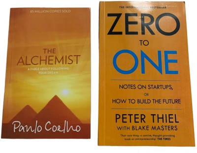 The Alchemist & Zero to One (Combo, Paperback)(2021, Panlo Coelho, Peter Thiel)