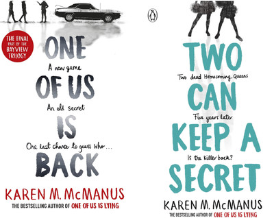 One of Us Is Back+Two Can Keep a Secret ( 2 best combo books )(Paperback, McManus Karen M)