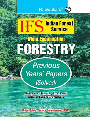IFS � Forestry (Main Exam) Previous Years' Papers (Solved)(English, Paperback, RPH Editorial Board)