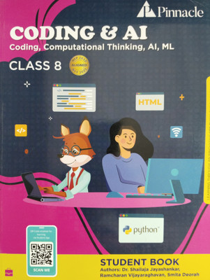 Coding & AI Class 8(Paperback, Dr. Shailaja Jayashankar, Ramcharan Vijayaraghavan, Smita Deorah)