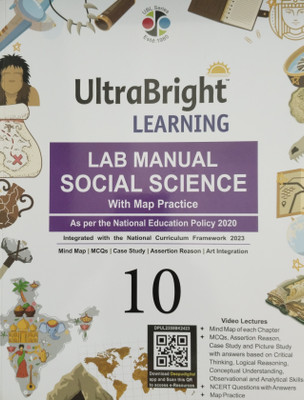 Ultrabright learning lab manual Social Science with math practice 10(Paperback, .)