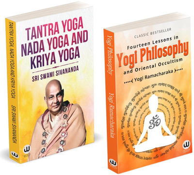 Tantra Yoga Nada Yoga And Kriya Yoga | Yogi Philosophy | Fourteen Lessons in Yogi Philosophy and Oriental Occultism | Sri Swami Sivananda | Yogi Ramacharaka | English Paperback Books | The Original Edition In Book | Combo Pack Gift Set | Indian Hinduism Spirituality Yogasana Vijnana All Asanas Vigya
